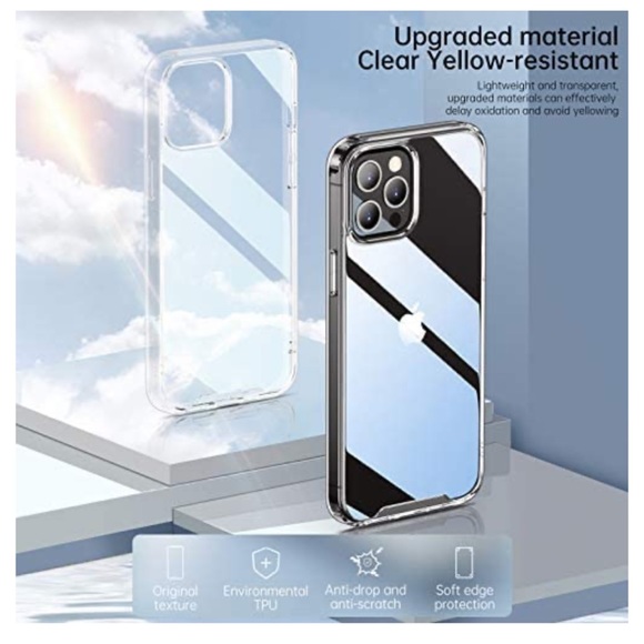 Clear iPhone 12 Pro Max Case - Picture 1 of 5